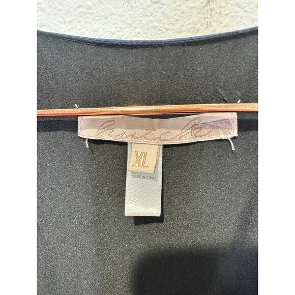 HUTCH Women's Purple Floral Wrap Long Sleeve Lima A-Line Dress Size Extra Large - Picture 9 of 15